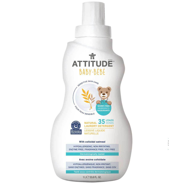 ATTITUDE Detergente líquido Baby Sensitive Skin Care