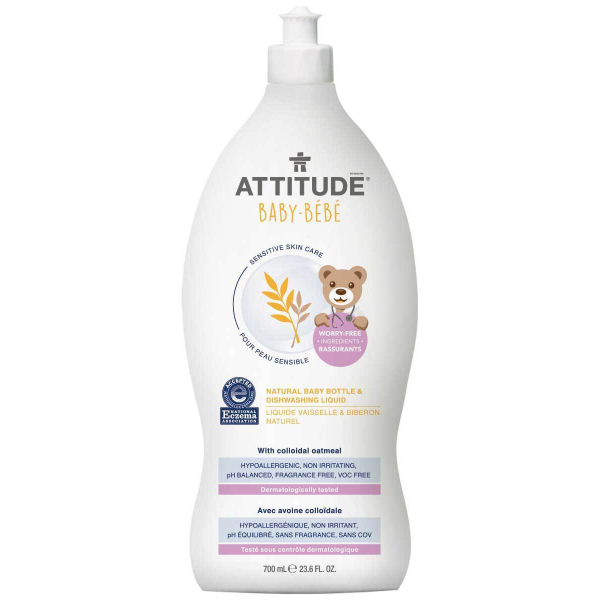 ATTITUDE Lavavajillas líquido Baby Sensitive Skin Care