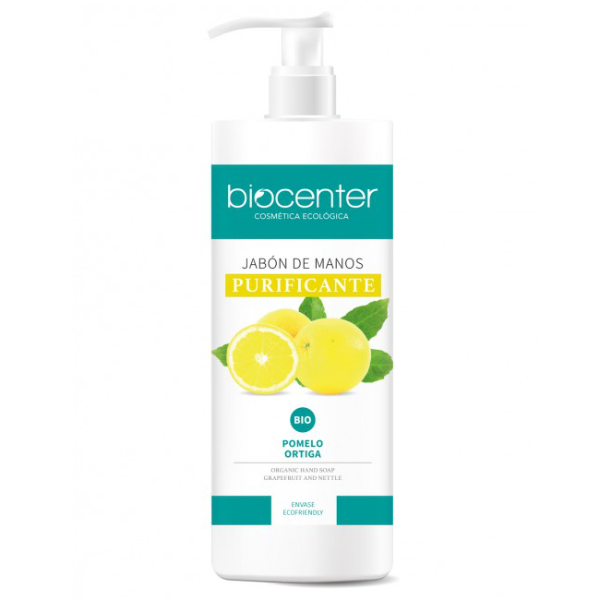 BIOCENTER Jabón de manos purificante (500ml.)