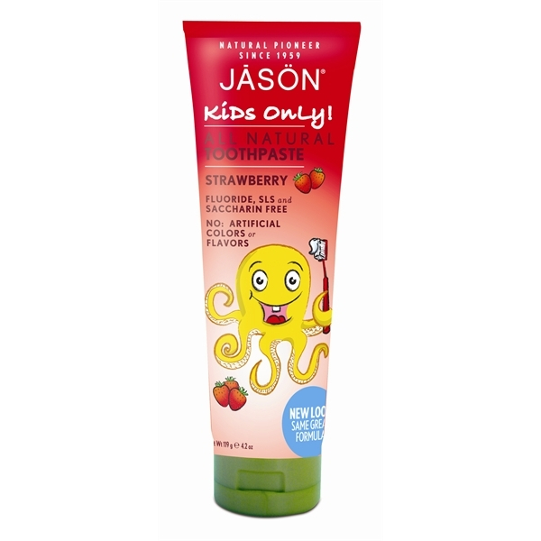 JASON Dentífrico de fresa para niños KIDS ONLY!