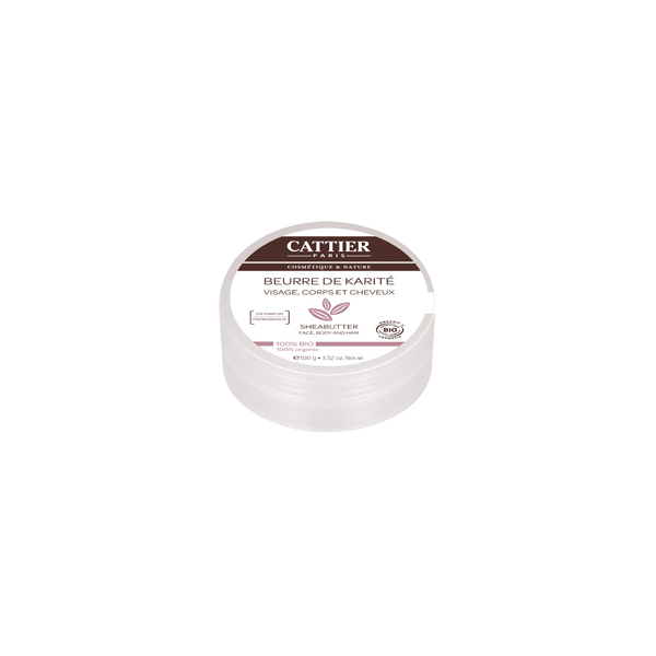 CATTIER Manteca de karité 100% bio (100g)