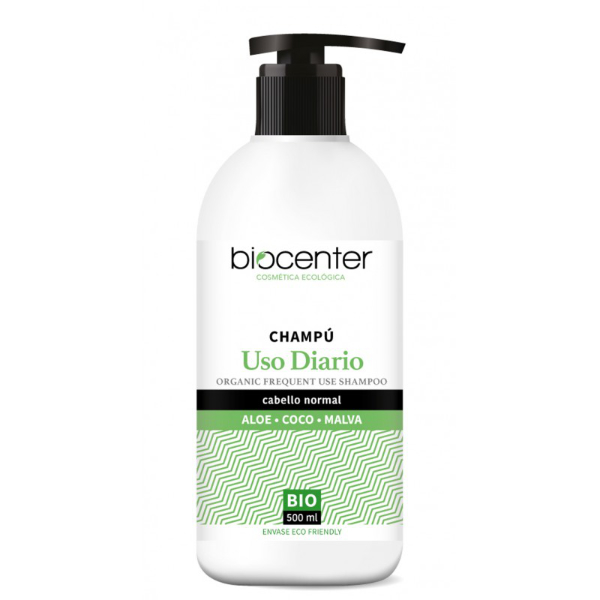 BIOCENTER Champú ecológico USO DIARIO (500ml)