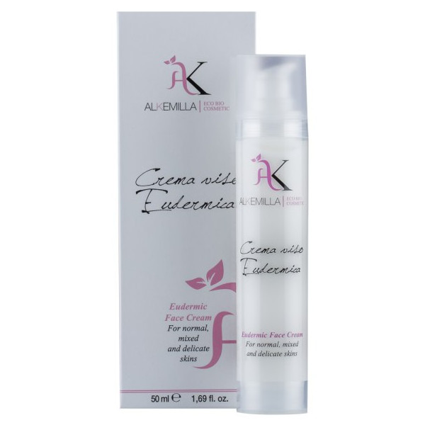 ALKEMILLA Crema facial eudérmica para piel normal, mixta y delicada