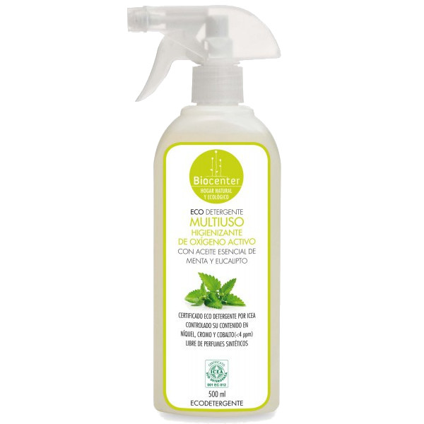 BIOCENTER Eco Detergente Multiusos higienizante con oxígeno activo (500ml.)