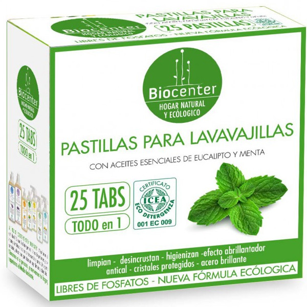 BIOCENTER Eco Pastillas para lavavajillas