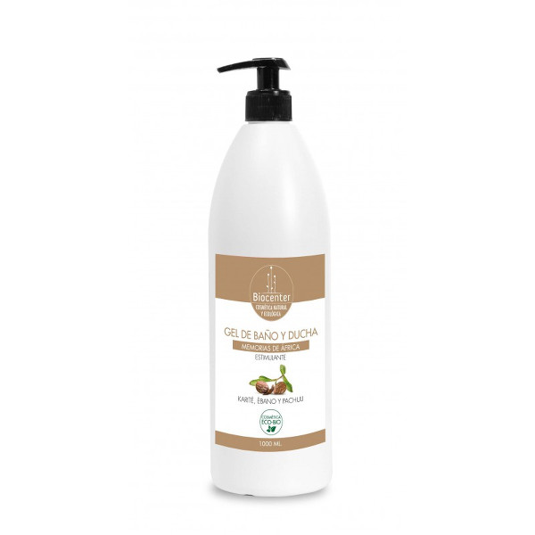 BIOCENTER Gel de baño y ducha MEMORIAS DE ÁFRICA (1litro)