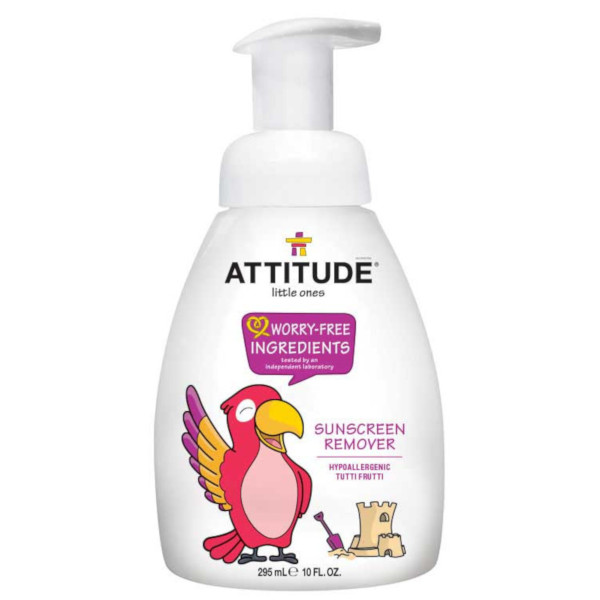 ATTITUDE Espuma removedora de protector solar tutti frutti