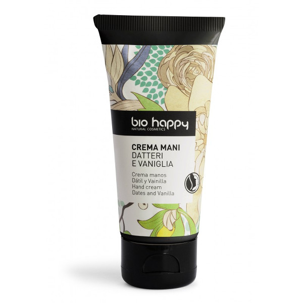 BIO HAPPY Crema de manos de dátil y vainilla