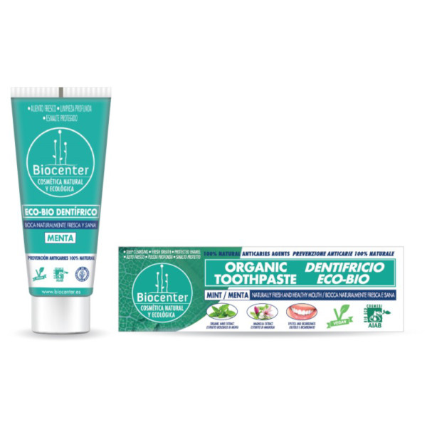 BIOCENTER Eco-Bio Dentífrico de menta