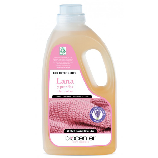 BIOCENTER Eco Detergente para lana y ropa delicada (2 litros)