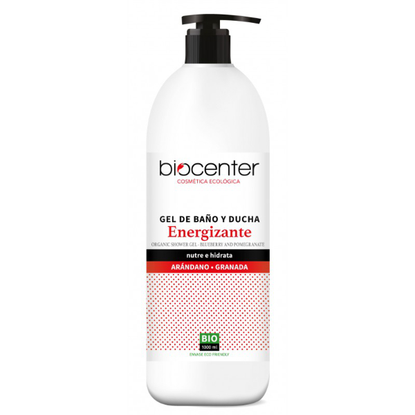 BIOCENTER Gel de baño y ducha ENERGIZANTE (1litro)