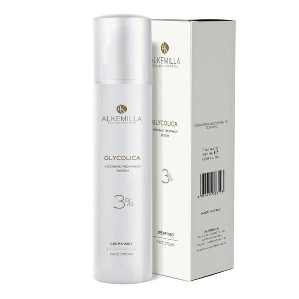 ALKEMILLA Glycolica Crema facial 3%