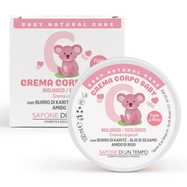 SAPONE DI UN TEMPO Crema corporal Baby