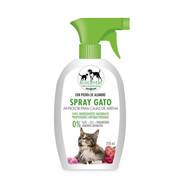 BIOCENTER Spray gato - antiolor para cajas de arena